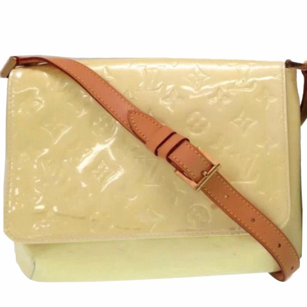 LOUIS VUITTON Thompson Street Vernis Leather Shoulder Bag Purse